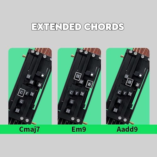HASTHIP Guitar Chord Presser Clip-On Beginner Tool Capo Compatible - Image 3