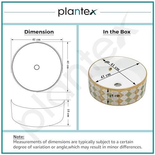 Plantex Ceramic Wash Basin