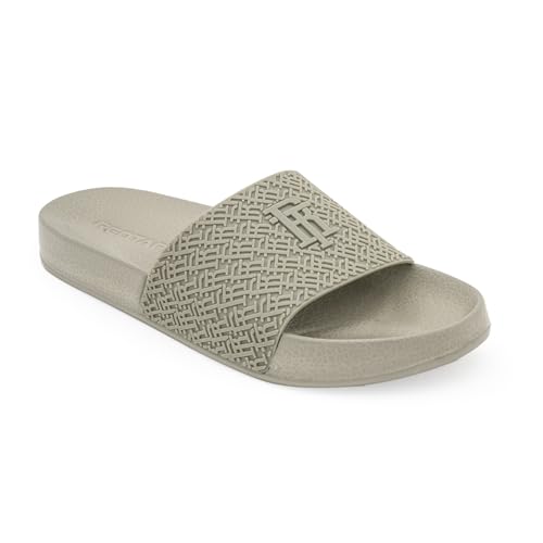 Red Tape Flip-Flop Sliders