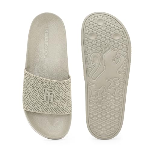 Red Tape Flip-Flop Sliders