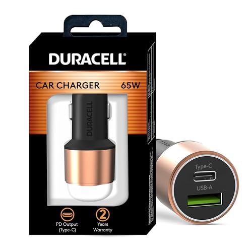 Duracell 65W Fast Car Charger