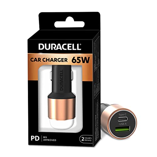 Duracell 65W Fast Car Charger