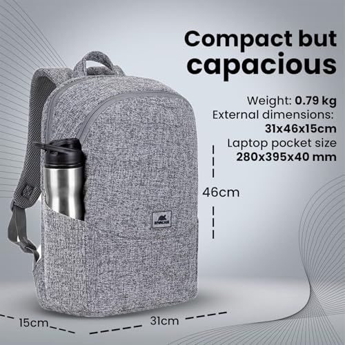 RivaCase Anvik Lightweight Urban Backpack