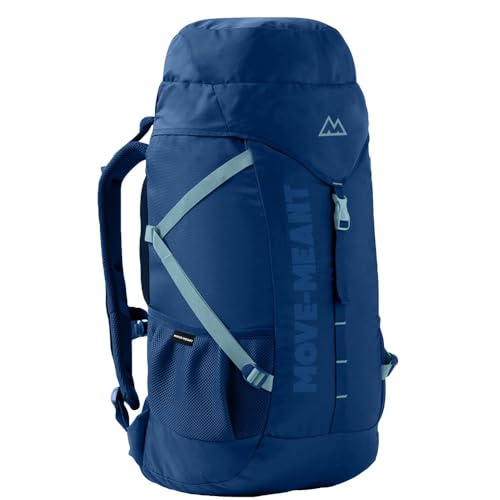 MOVE-MEANT Trail Treck 45 L Polyester Men's Rucksack Bag Versatile Trekking and Travel Backpack for Outdoor Adventures, Durable and Comfortable Fit for Men and Women