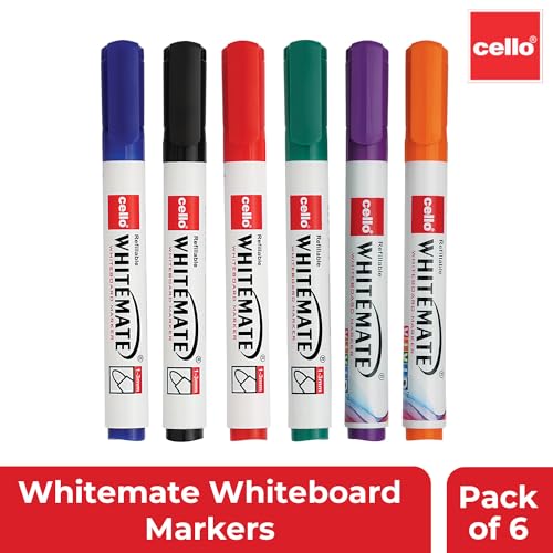 Cello Whitemate Whiteboard BoldMarkers