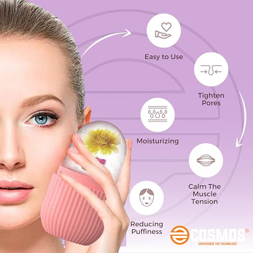 E-COSMOS Ice Face Roller Massager,Ice