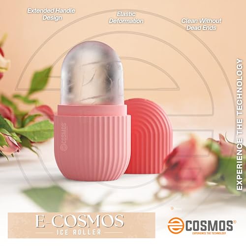 E-COSMOS Ice Face Roller Massager,Ice