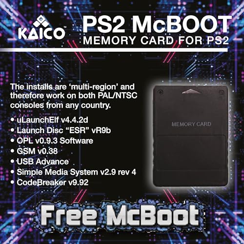 Kaico Free Mcboot 8MB PS2