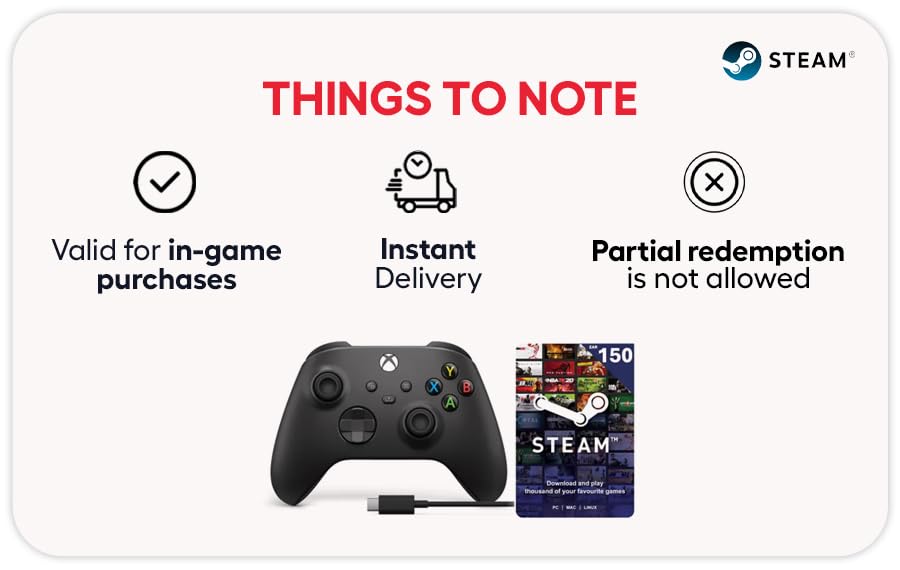 Steam Wallet Code | INR