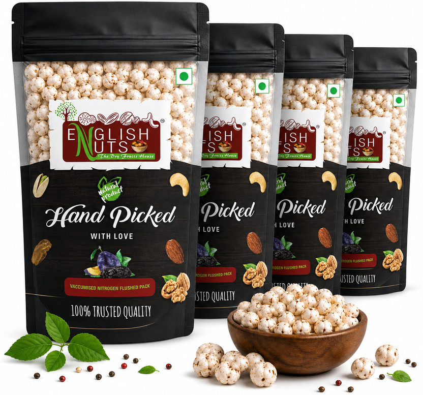 ENGLISH NUTS Classic Makhana Makhana (4 x 250 g) - Image 9