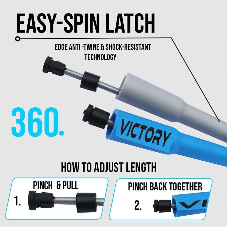 VICTORY Adjustable Skipping Rope