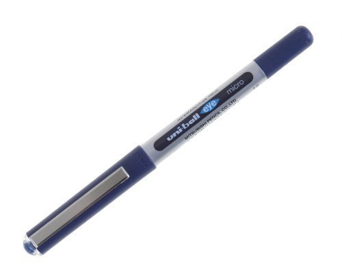 uni-ball Eye UB150 0.5mm Roller Ball Pen | Blue Ink, Pack of 3 - Image 4