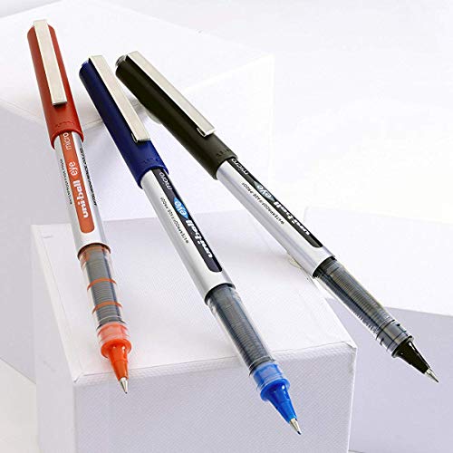 uni-ball Eye UB150 0.5mm Roller Ball Pen | Blue Ink, Pack of 3 - Image 7