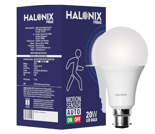 Halonix 20W Motion Sensor Led