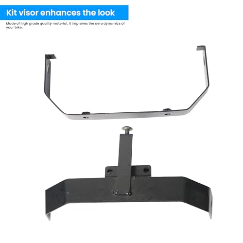 TVS Kit Visor Windshield Raider