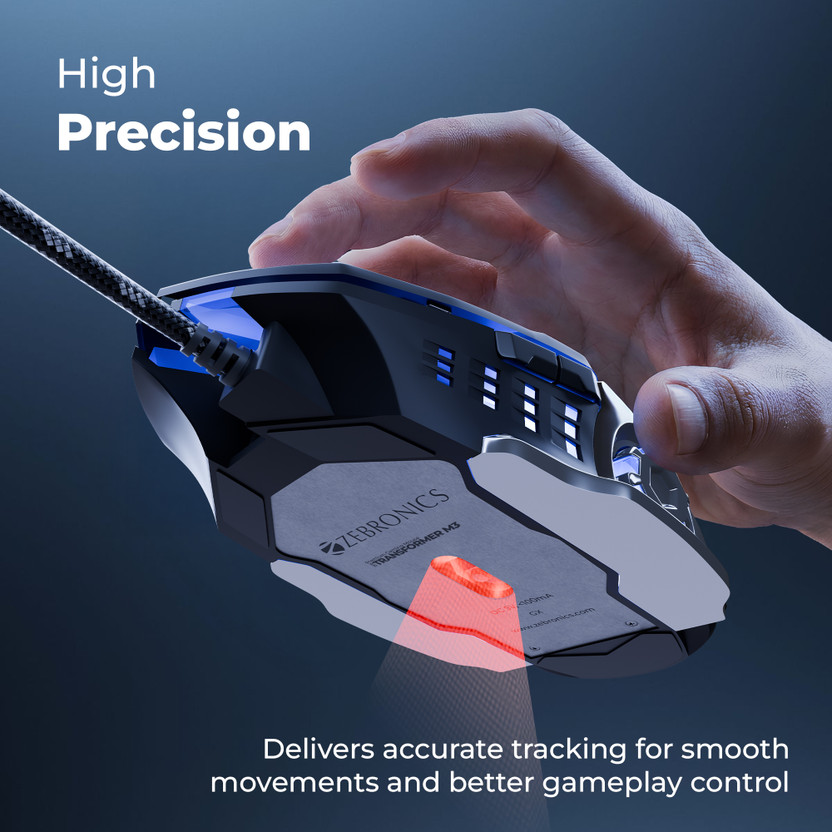 ZEBRONICS Zeb-Transformer M3 Wired Ergonomic