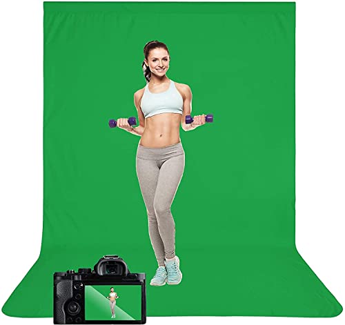 HIFFIN Professional 6x9Ft Green Screen
