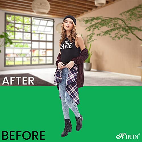 HIFFIN Professional 6x9Ft Green Screen