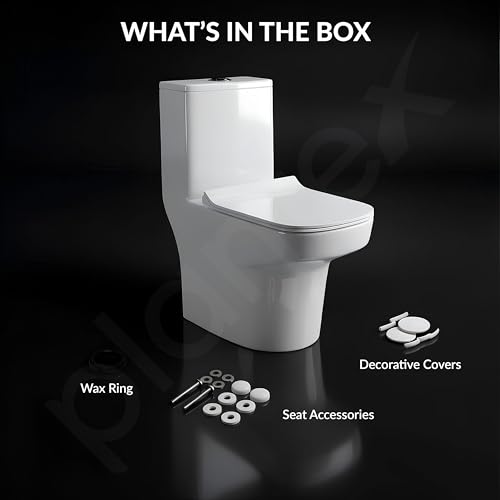 Plantex Ceramic Commode for Toilet/One