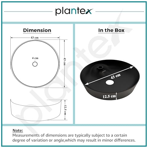 Plantex Platinum Ceramic Tabletop Round