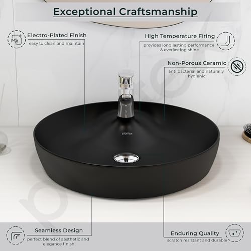 Plantex Platinum Ceramic Tabletop Round
