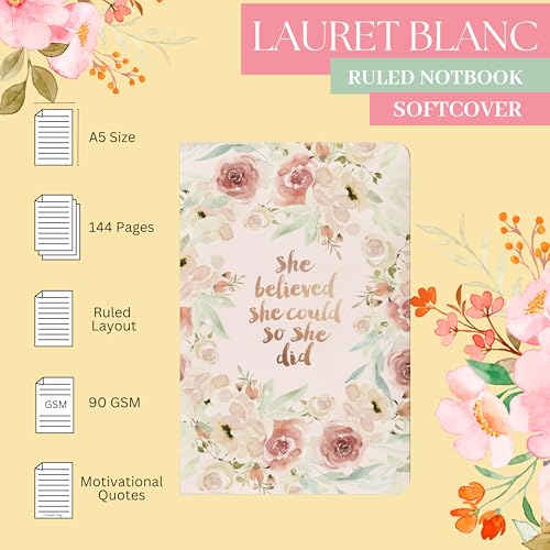 LAURET BLANC Notebook Journal