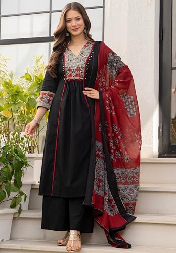 Amayra Women's Pure Cotton A-Line
