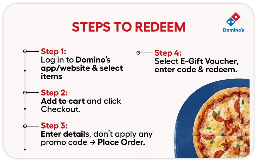 Dominos | Flat 12% off