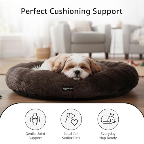 Amazon Basics Faux Fur Donut