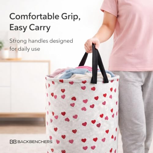 Printed Laundry Basket 48L