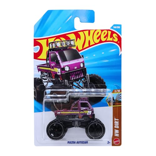 Hot Wheels Mazda Autozam HW Dirt Ages 3 and Up 146/250 (Purple)