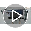 BonKaso Foldable Cloth Drying Stand