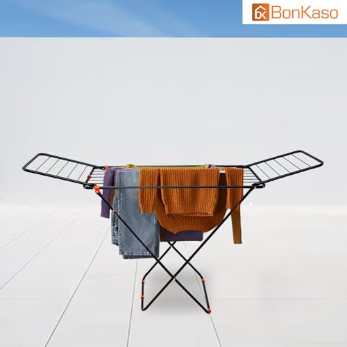BonKaso Foldable Cloth Drying Stand