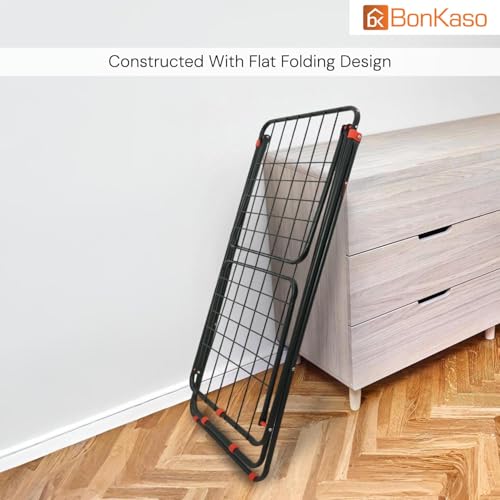 BonKaso Foldable Cloth Drying Stand