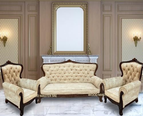 Luxury Wooden Teakwwood Five Seater