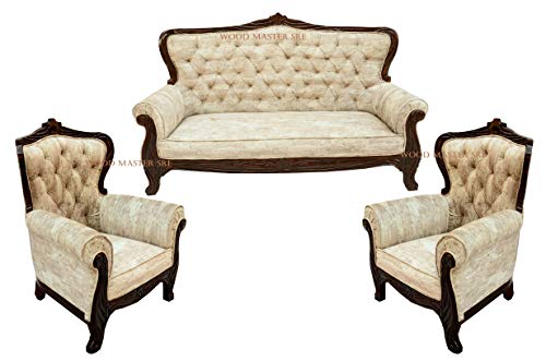 Luxury Wooden Teakwwood Five Seater