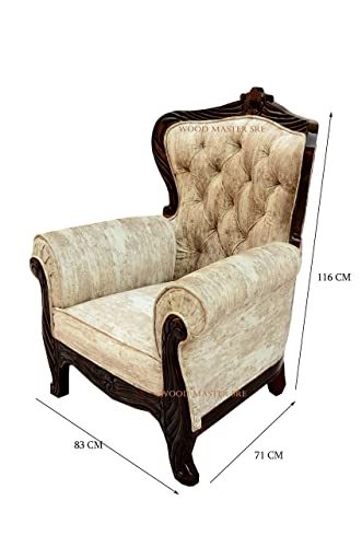 Luxury Wooden Teakwwood Five Seater