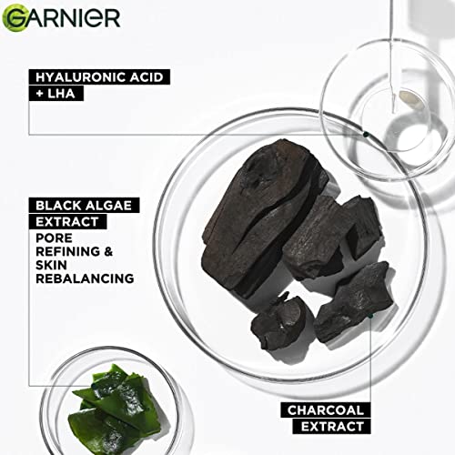 Garnier Black Serum Mask Pure Charcoal, Detoxifying Hydration, 28gm - Image 3