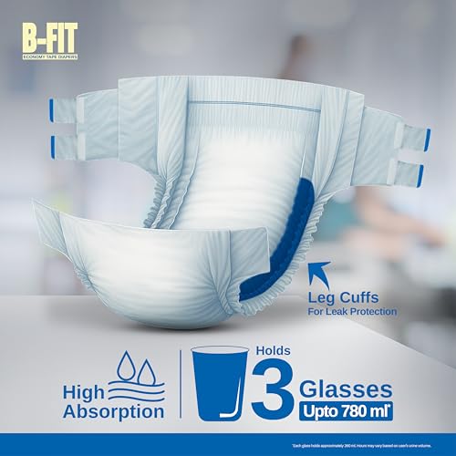 B-FIT Economy Adult Diaper XL