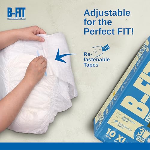 B-FIT Economy Adult Diaper XL