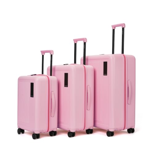 MOKOBARA Transit Set of 3 Trolley Bag (54cm 64cm 74cm) Pink