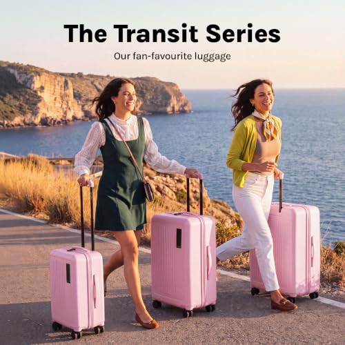MOKOBARA Transit Set of 3 Trolley Bag (54cm 64cm 74cm) Pink - Image 3