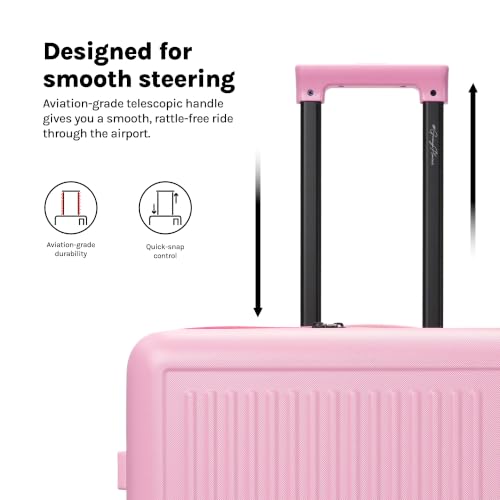 MOKOBARA Transit Set of 3 Trolley Bag (54cm 64cm 74cm) Pink - Image 7