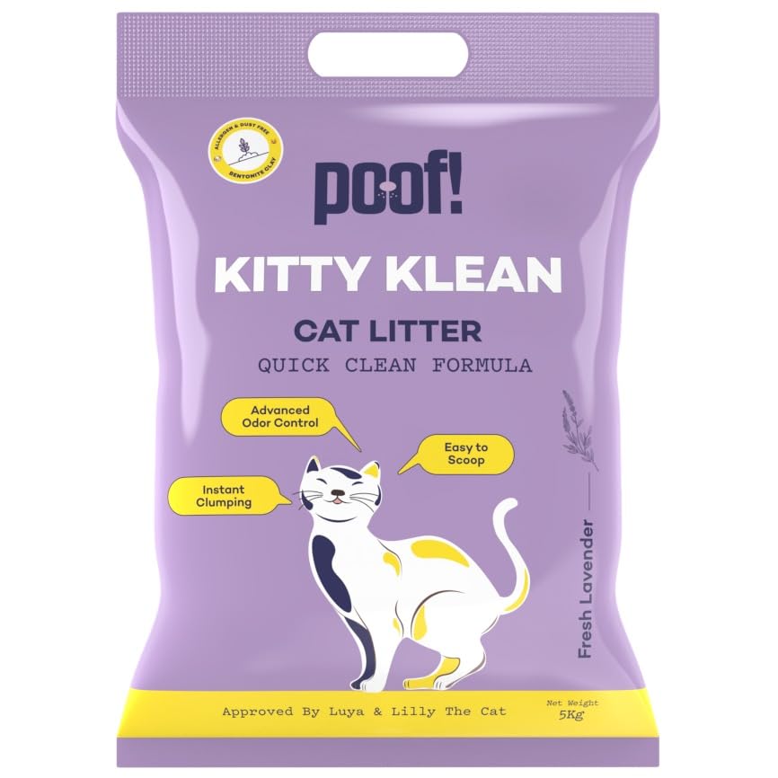Poof! Kitty Klean Cat Litter