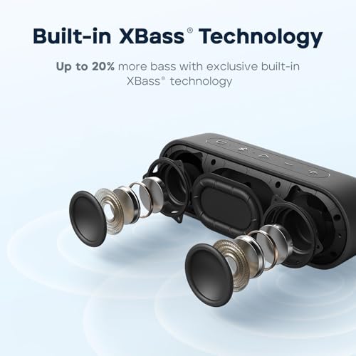 Tribit XSound Go Bluetooth Speaker, 16W, 24H Playtime, IPX7 Waterproof - Image 3
