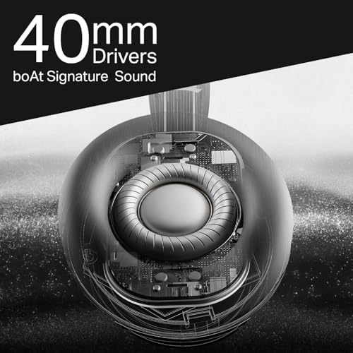boAt Rockerz 371, 40mm Drivers