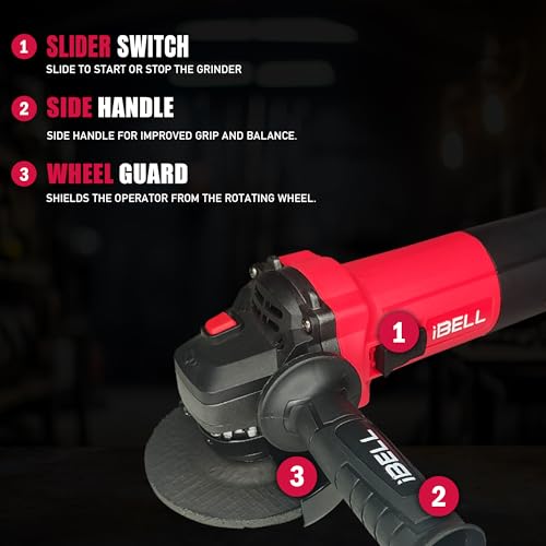 IBELL Angle Grinder AG15-85| 1100W