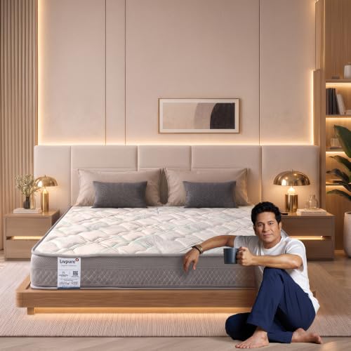 Livpure Smart Ortho CURVX Memory Foam Orthopedic Mattress|Cal King 72x84x6