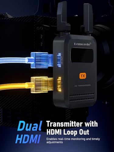 Lemorele Wireless HDMI Video Transmitter