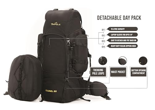 TRIPOLE Colonel Metal Frame Rucksack